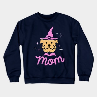 Welsh Terrier Mom Dog Owner Retro Dog Mother Crewneck Sweatshirt